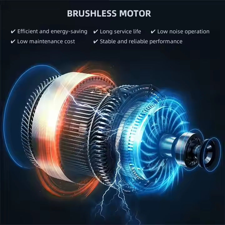 Women's portable solar standing fan with USB connection and smart control Bowlift
