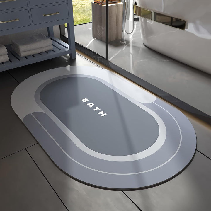 Memory Foam Bath Mat Bowlift