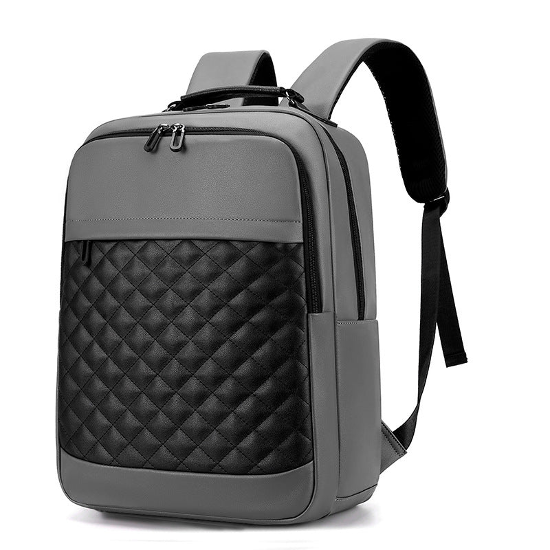Professional Quilted Laptop Backpack Bowlift