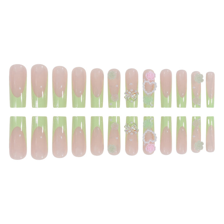 Artistic Decorative Press-On Nails Bowlift