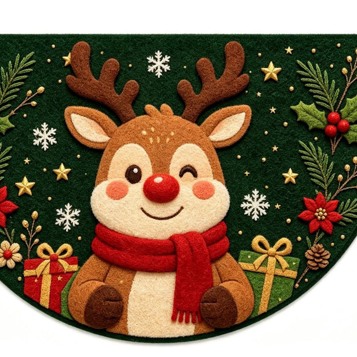 Holiday-Themed Decorative Area Mat Bowlift