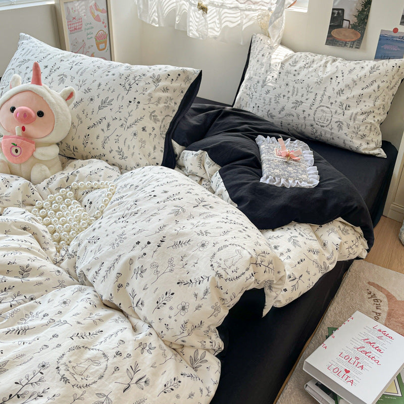 Children's Whimsical Cartoon-Themed Bedding Set