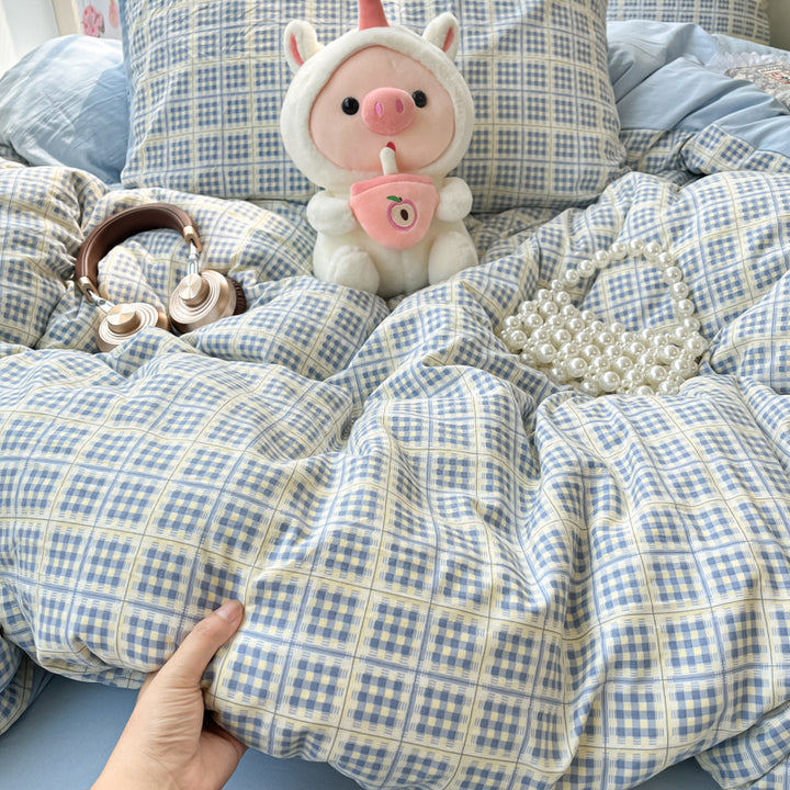 Children's Whimsical Cartoon-Themed Bedding Set