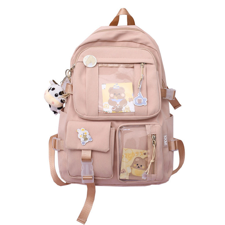 Cute Cartoon-Themed Backpack Bowlift
