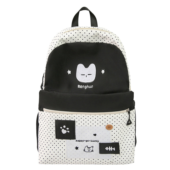Stylish Printed Backpack Bowlift
