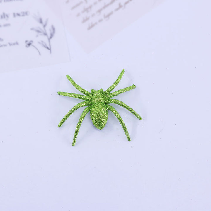 Glittered Halloween Spider Decoration Bowlift