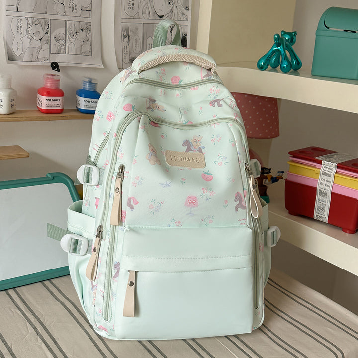Whimsical Character-Themed Backpack Bowlift