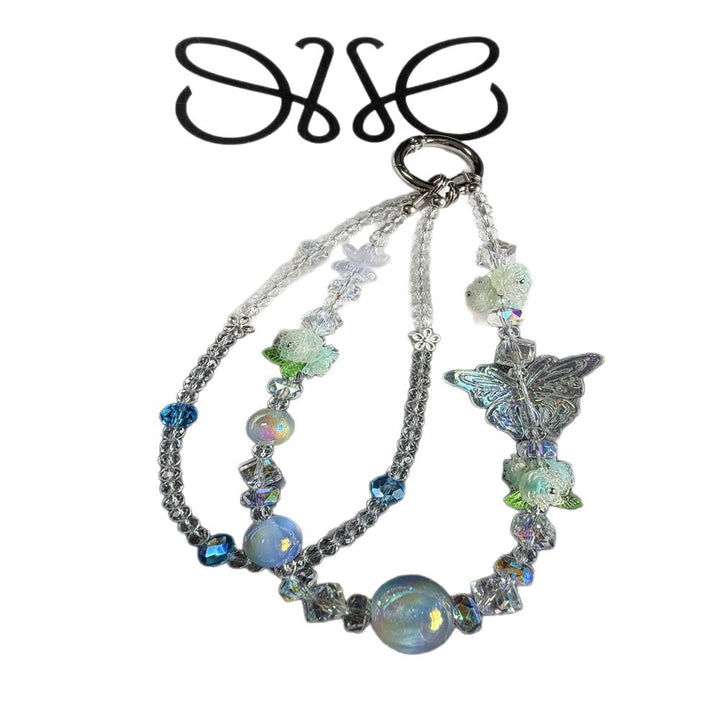 Elegant Butterfly Charm Keychain Bowlift