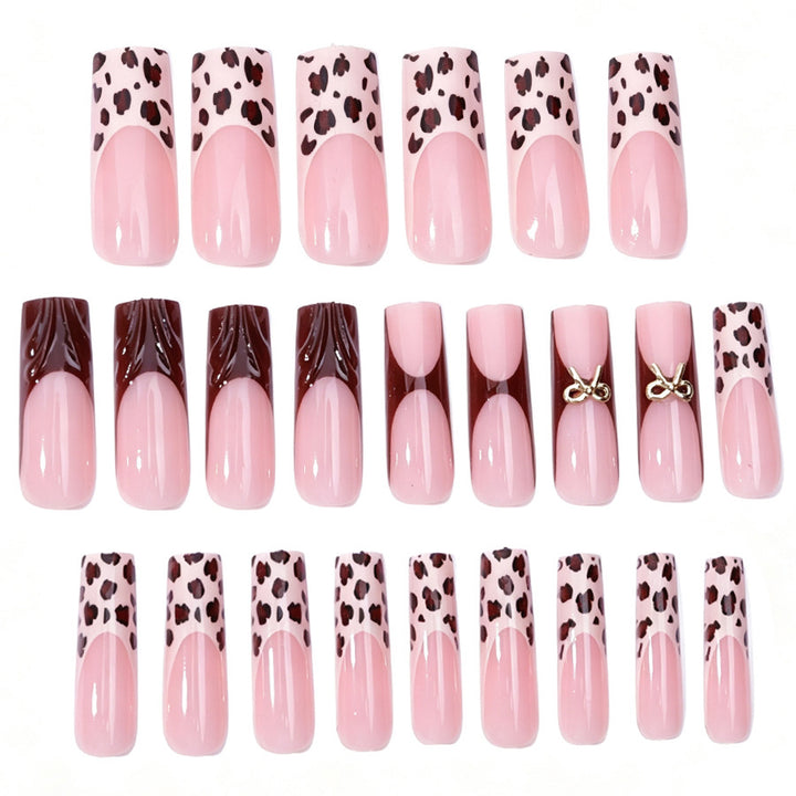 Trendy Lengthy Press-On Nail Tips Bowlift