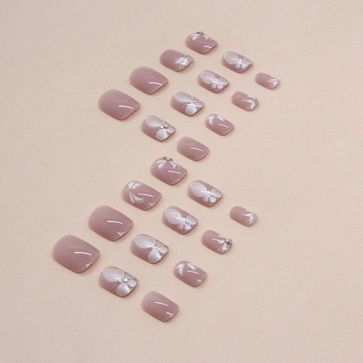 Artistic Butterfly Nail Art Bowlift