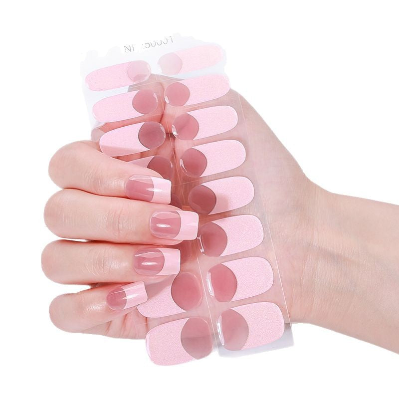 Elegant Floral Gel Nail Wraps