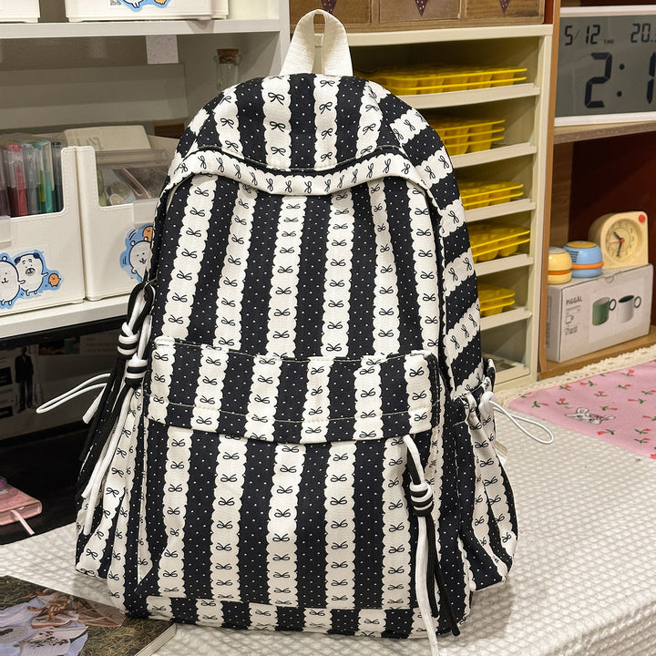 Playful Patterned School Backpack Bowlift