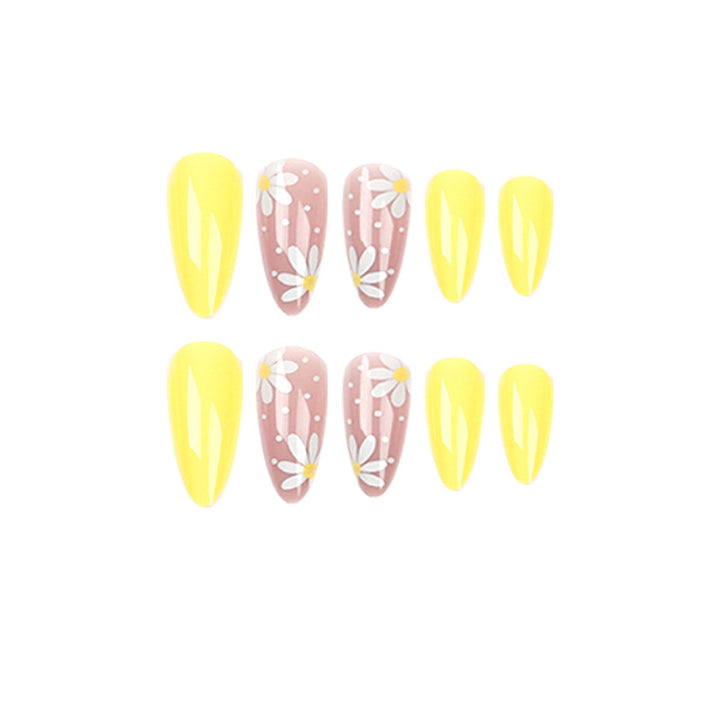 Artful Nail Art with Floral Accents Bowlift