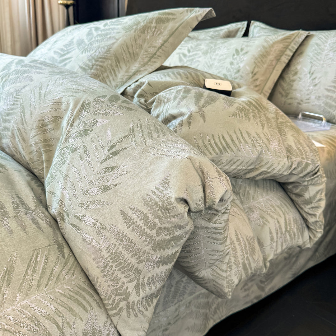 Textured Patchwork Bedding Set