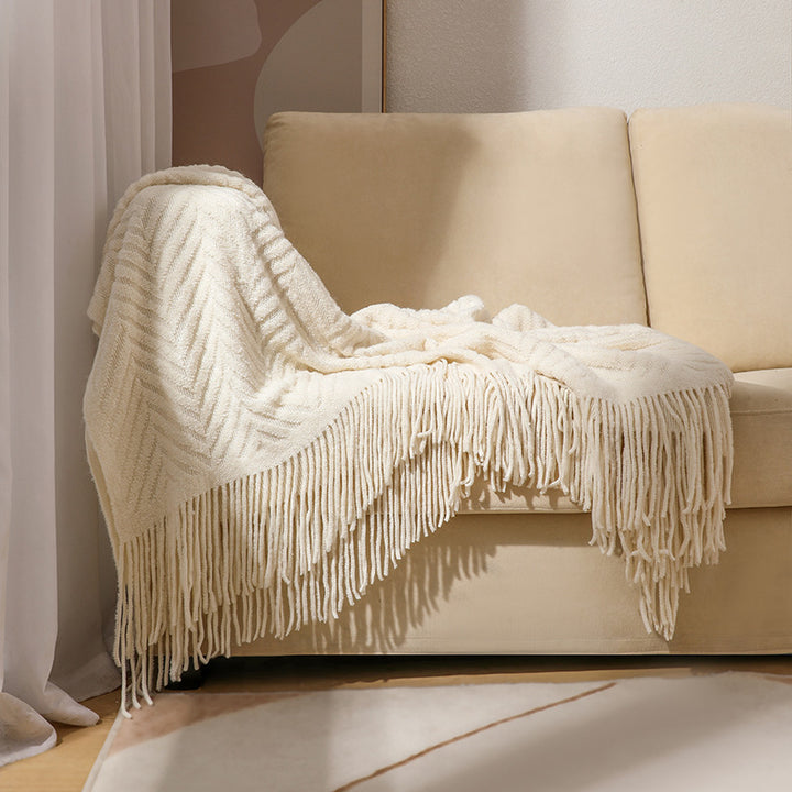 Ladies cozy throw blanket Bowlift