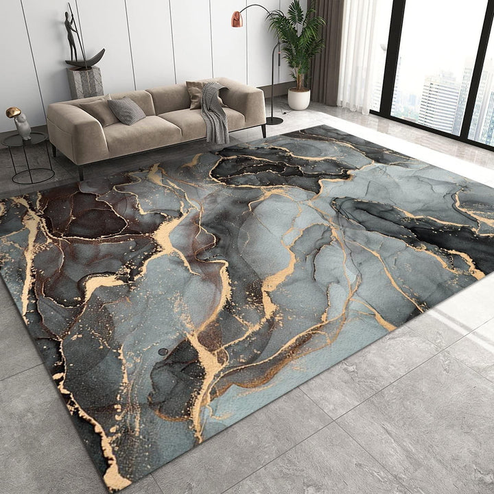 Luxurious Geometric Area Rug Bowlift
