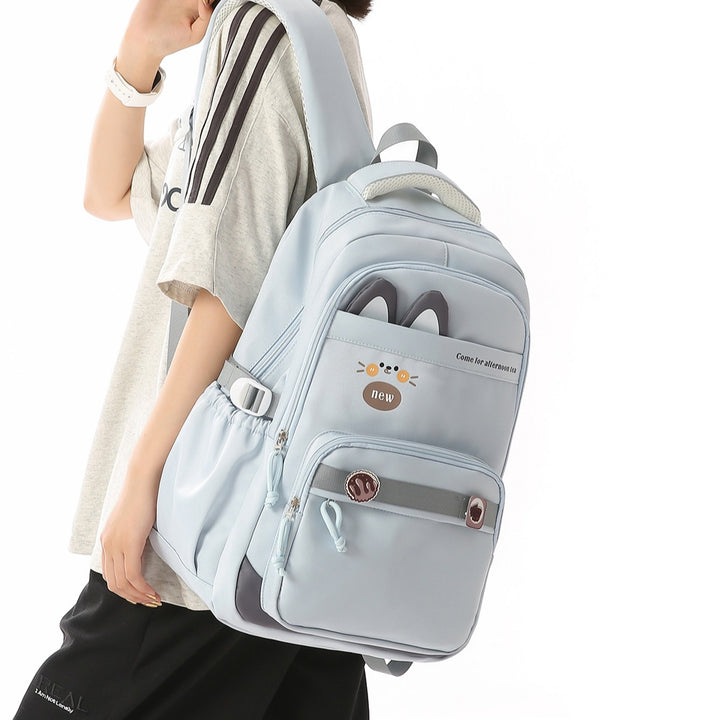 Cat-Ear Design Casual Backpack Bowlift