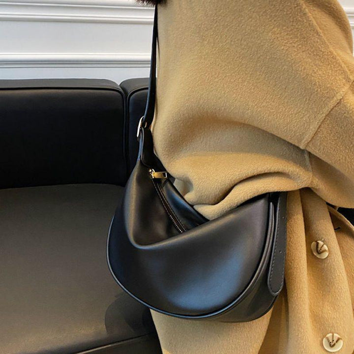 Minimalist Structured Shoulder Bag Bowlift