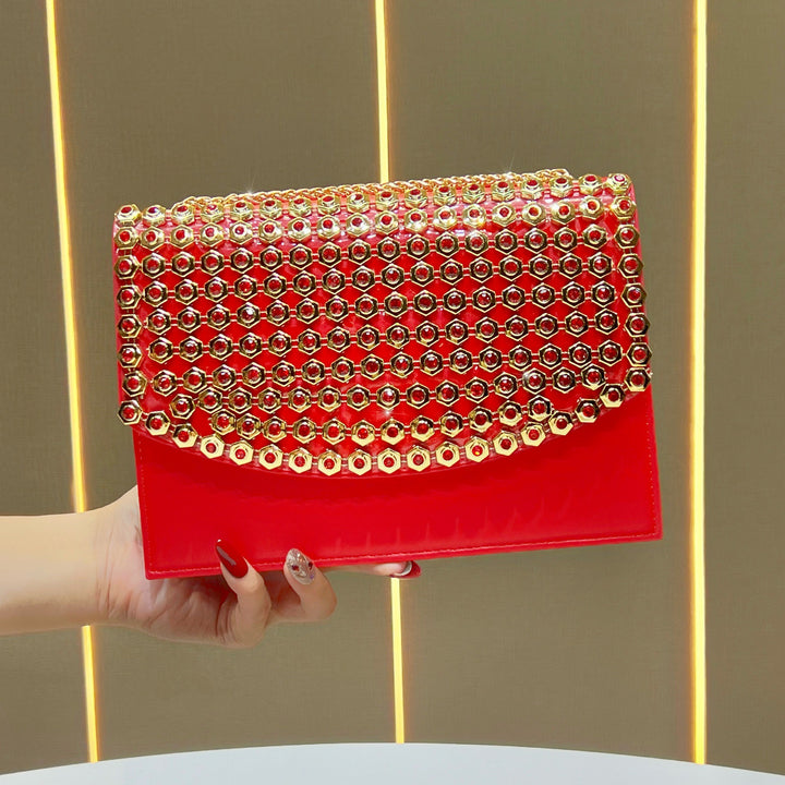 Luxurious Studded Evening Clutch