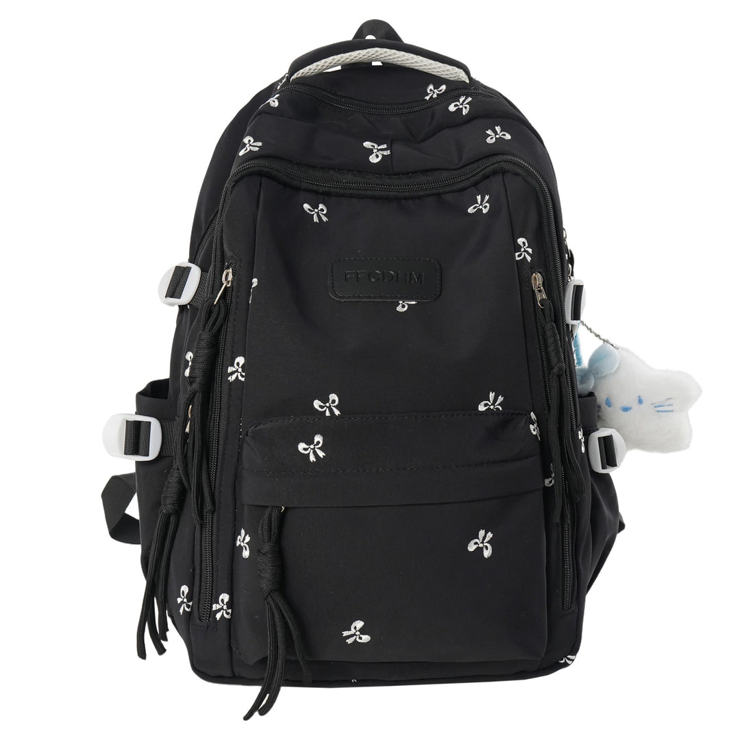 Stylish Embroidered Travel Backpack Bowlift