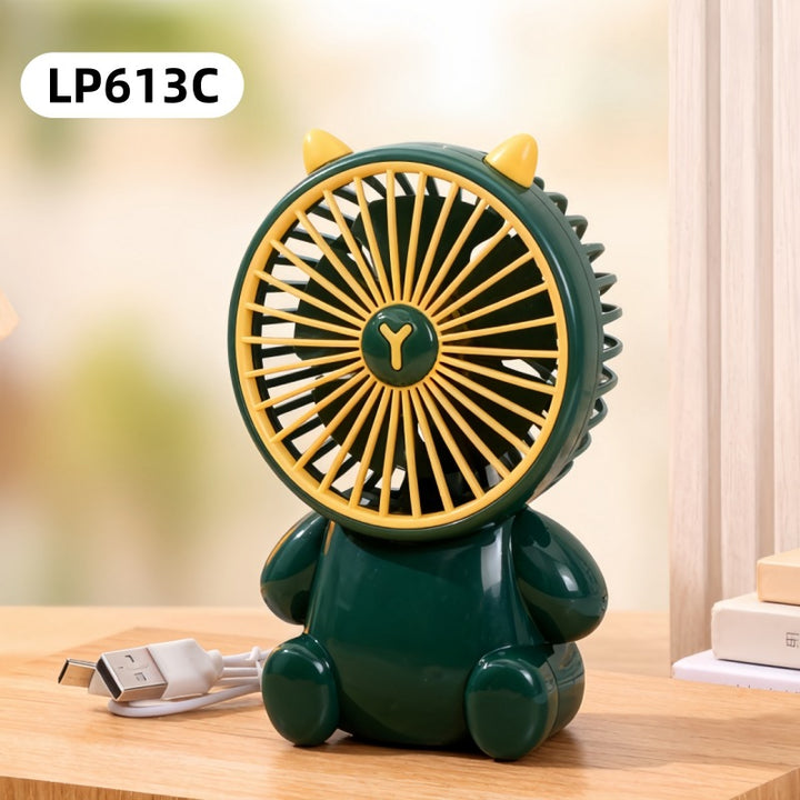 Women's portable mini fan with animal design Bowlift