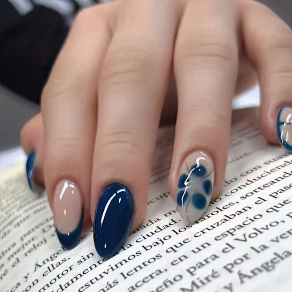 Artistic Oval Nail Enhancements Bowlift