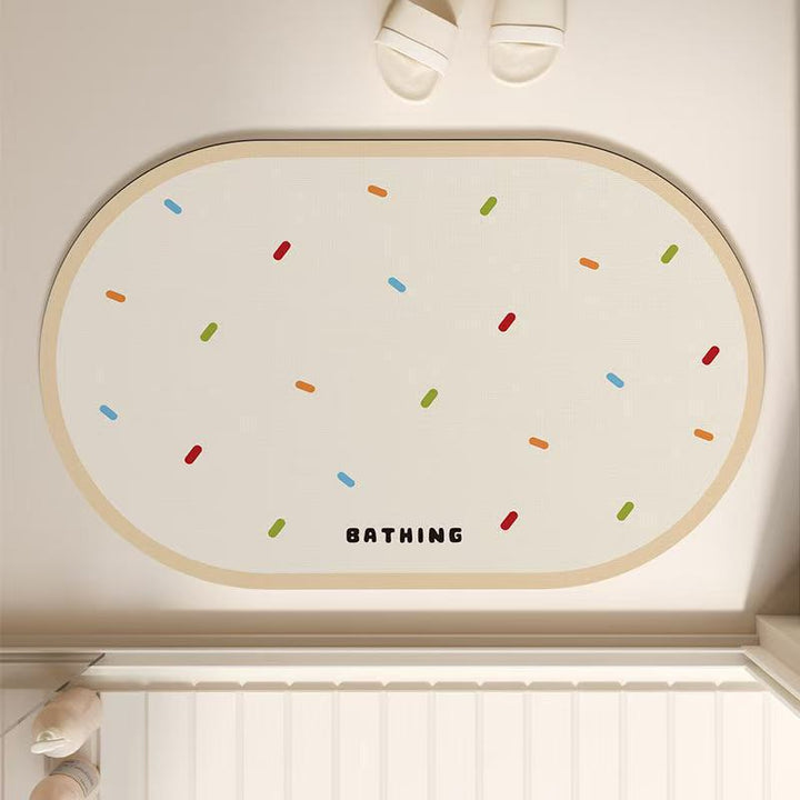 Soft and Textured Bath Mat Bowlift