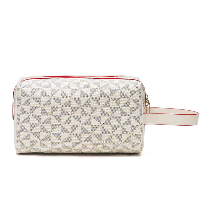 Stylish Geometric Pattern Cosmetic Bag