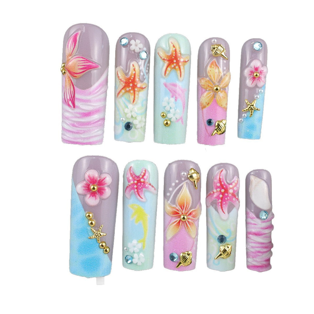 Nail set with maritime motifs Bowlift