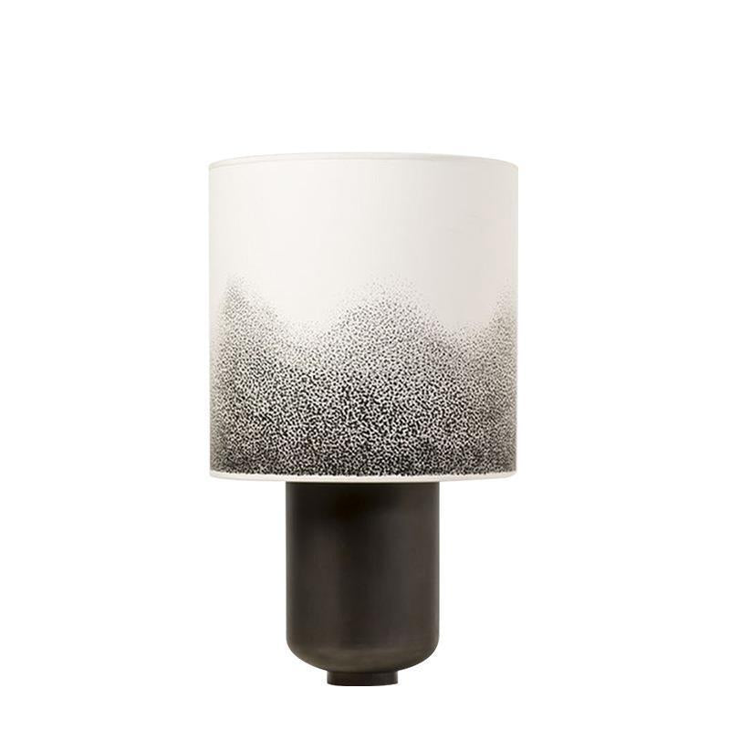 Modern Table Lamp with Artistic Shade