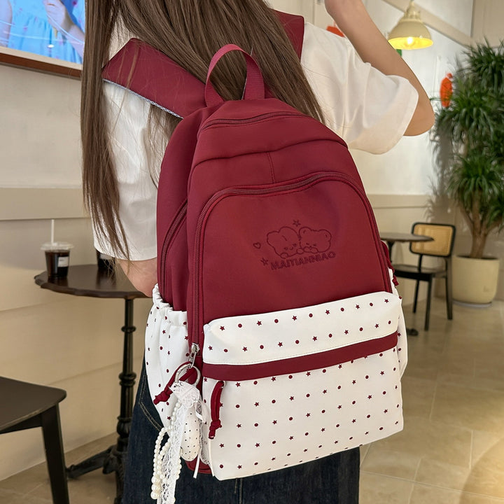 Stylish Dual-Compartment Backpack Bowlift