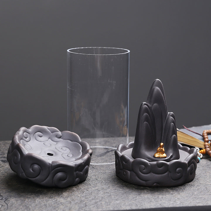 Meditative Waterfall Incense Holder