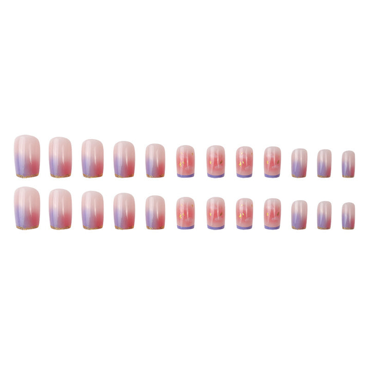 Artistic Cloud-Inspired Press-On Nails Bowlift