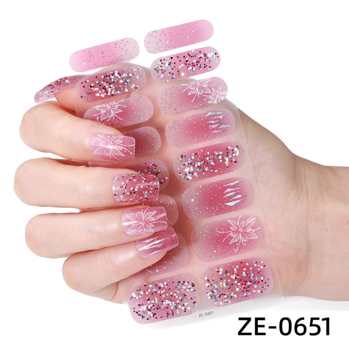 Floral Nail Art Stickers
