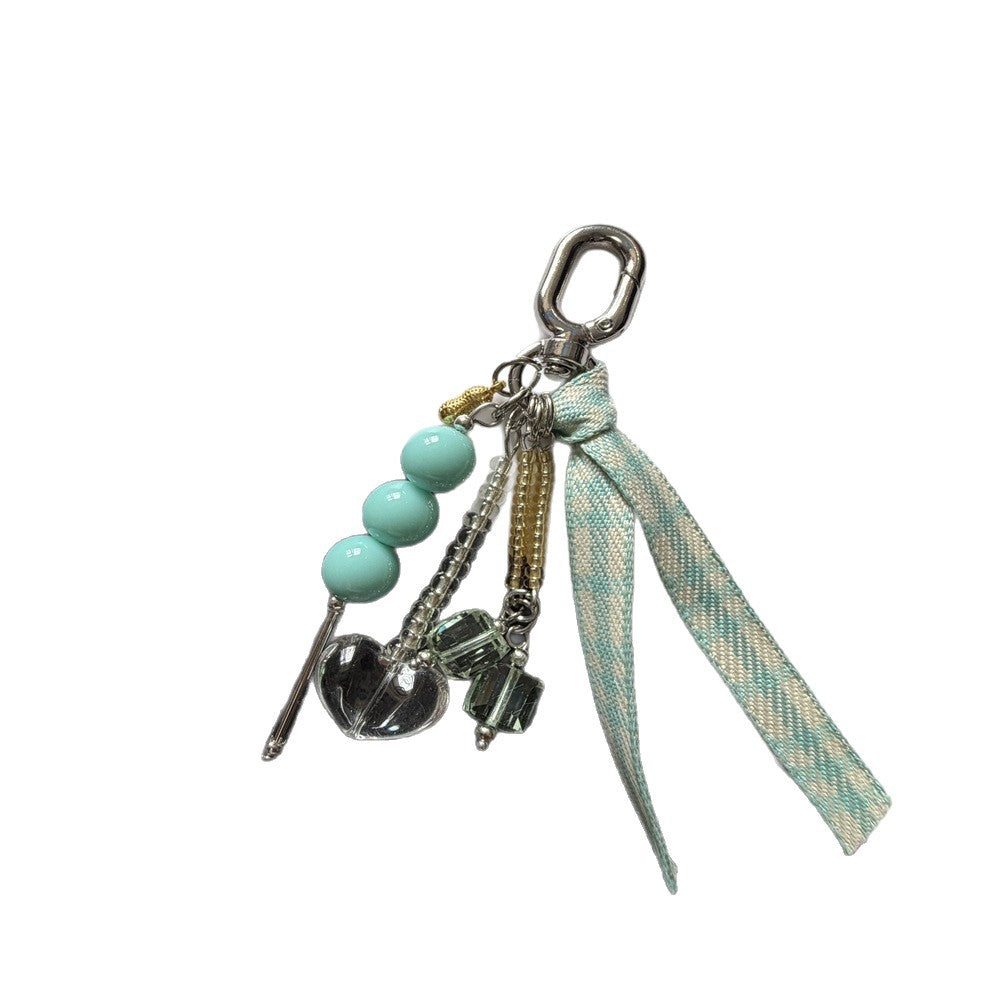 Beaded Charm Keychain Holder Bowlift 1790134754