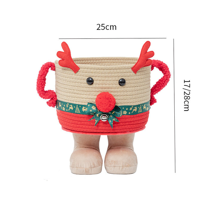 Playful Decorative Storage Basket Bowlift