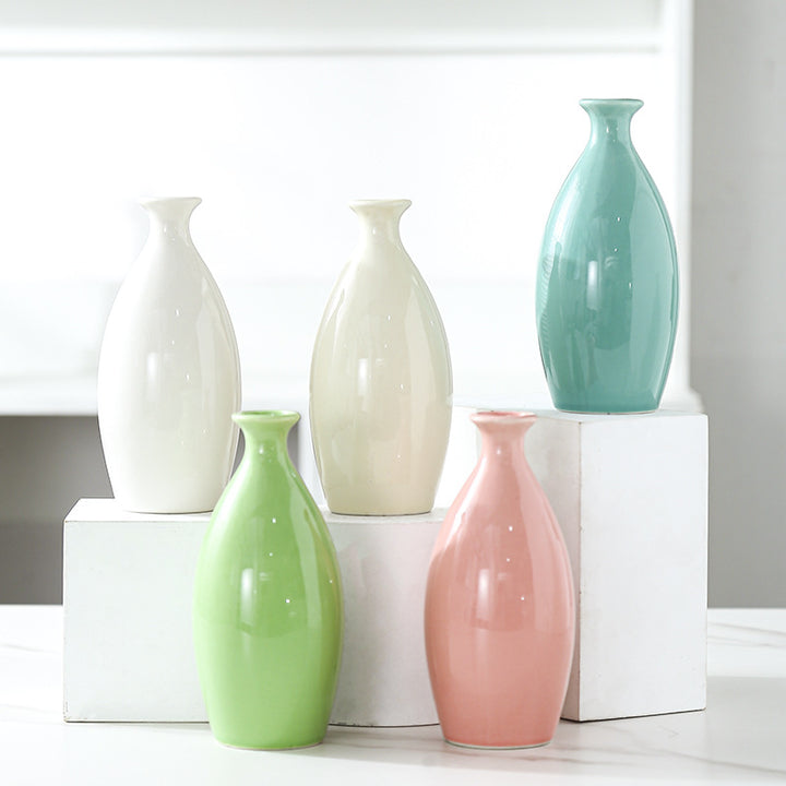 Minimalist Sculptural Ceramic Vase Bowlift
