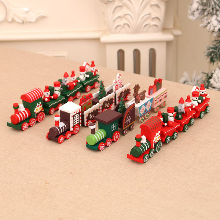 Decorative Christmas Train Ornament Bowlift