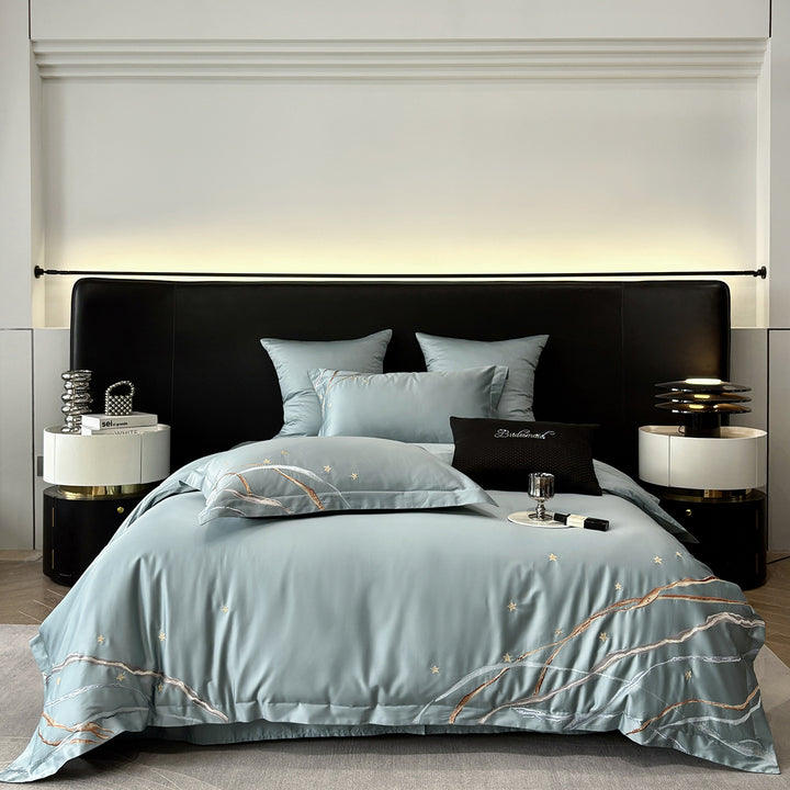 High-quality satin bed linen set
