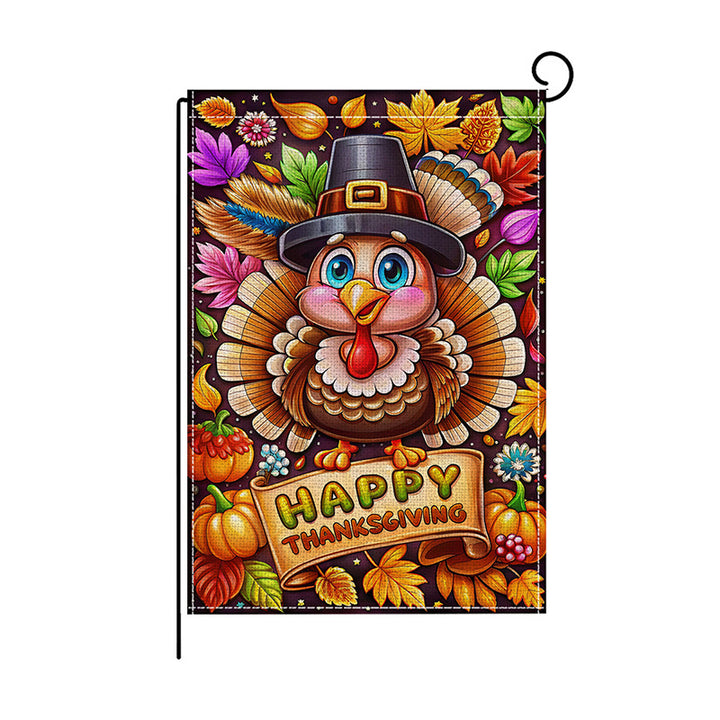 Decorative Double-Sided Garden Flag