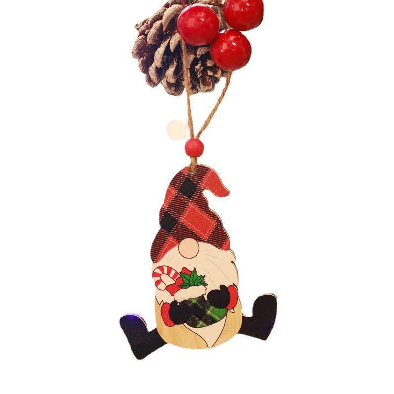 Decorative Christmas gnome pendant Bowlift