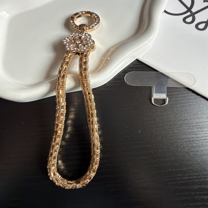 Elegant Crystal-Accented Keychain Holder Bowlift