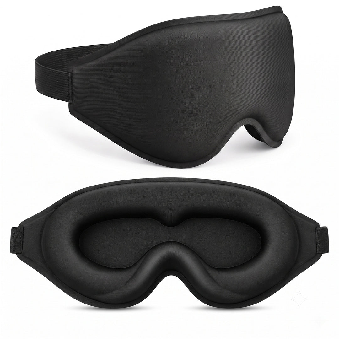 Contoured Sculpted Memory Foam Sleep Mask Bowlift