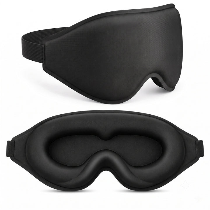 Contoured Sculpted Memory Foam Sleep Mask Bowlift