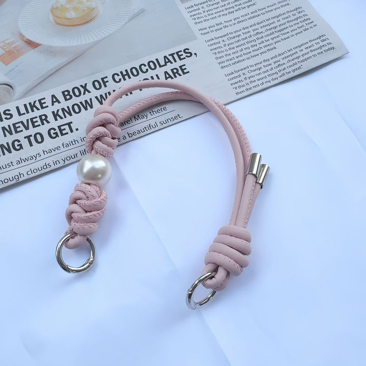 Elegant Braided Keyring Strap Bowlift