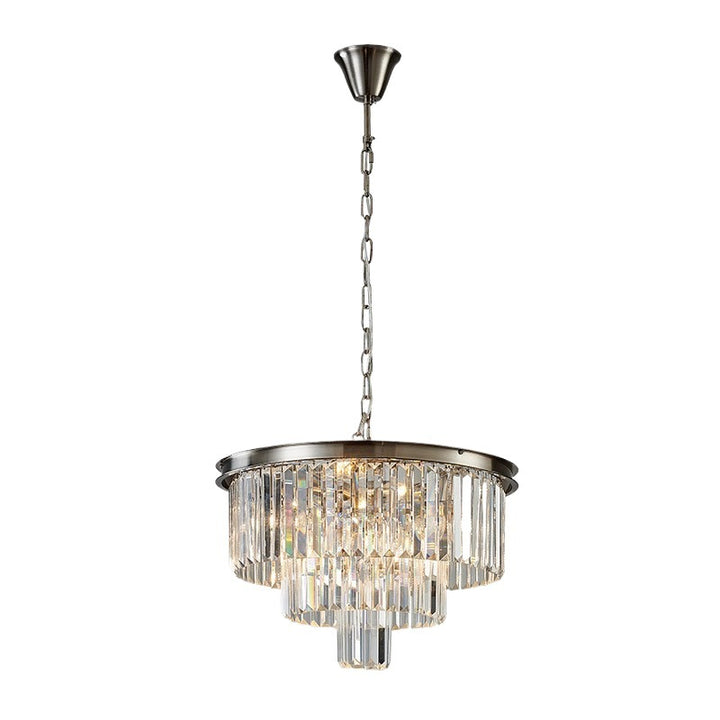 Crystal Tiered Chandelier