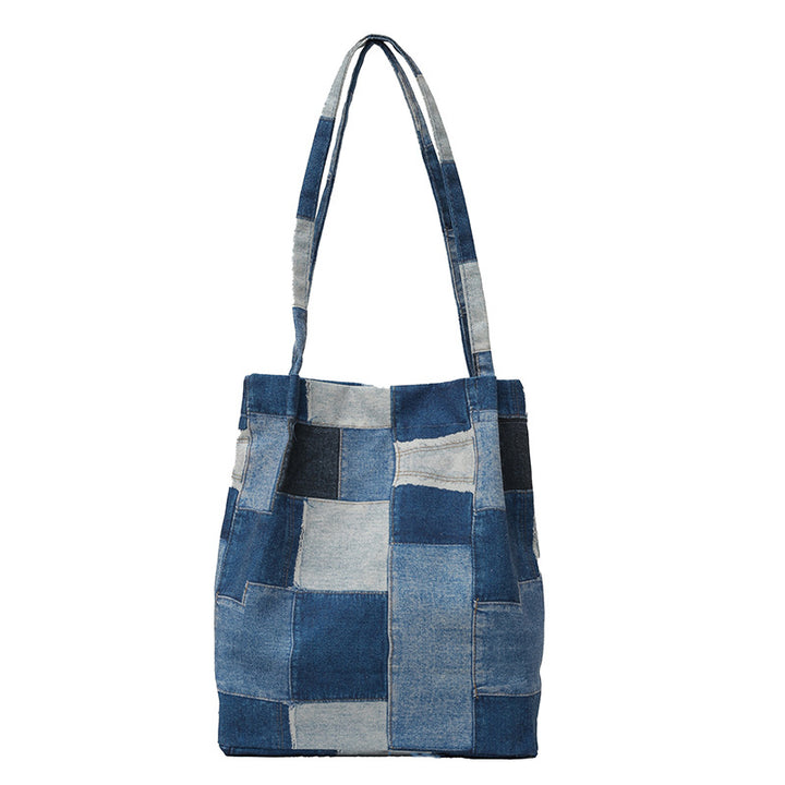 Stylish Patchwork Tote Bag