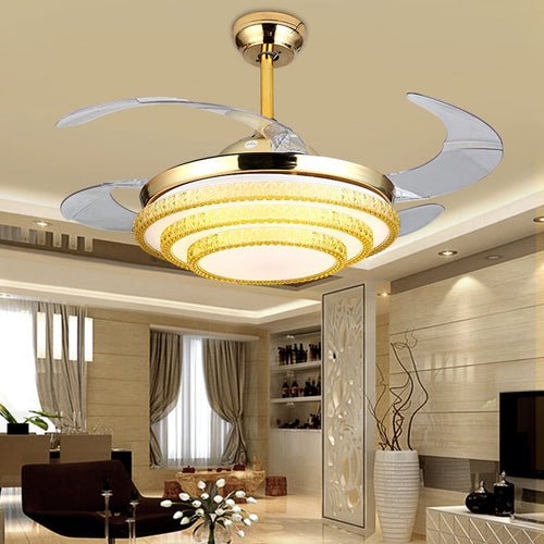 Contemporary Ceiling Fan Light Fixture