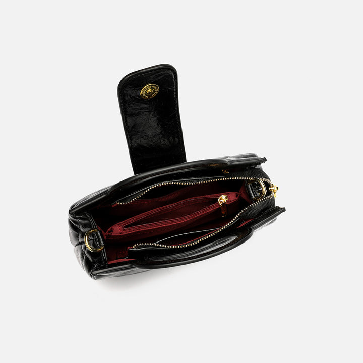 Quilted Handheld Evening Clutch Bag