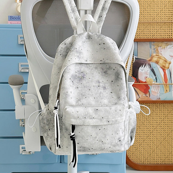 Decorative Patterned Backpack Bowlift